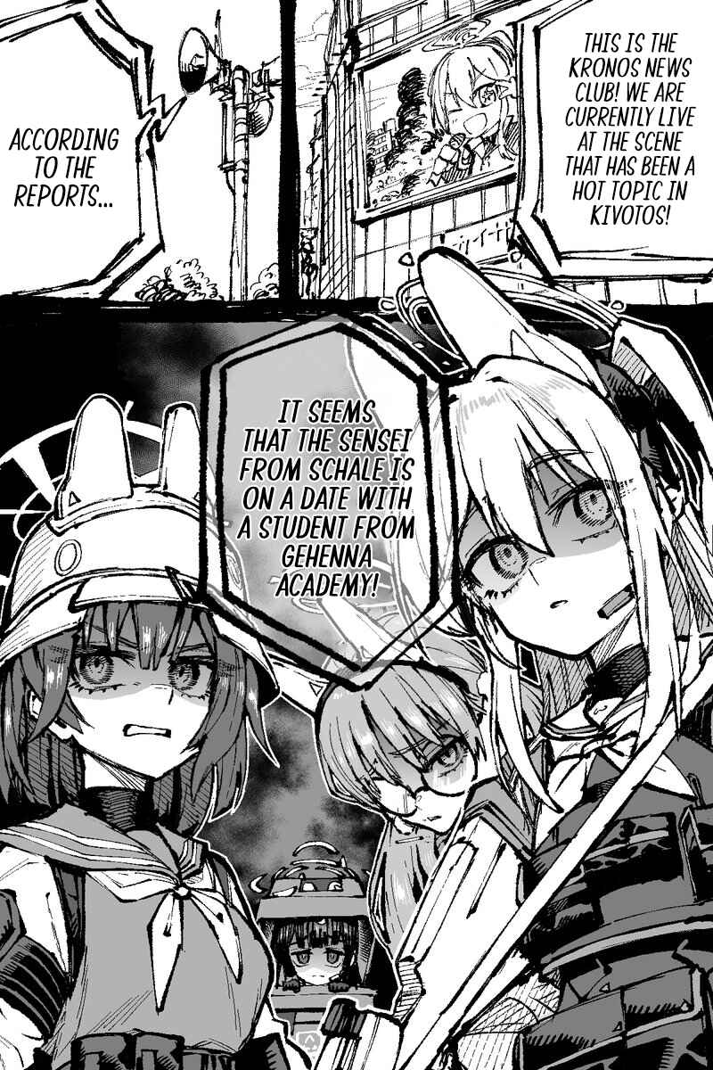 Page 1 Chapter 12 Blue Archive - JAZZs Twitter Content (Doujinshi)