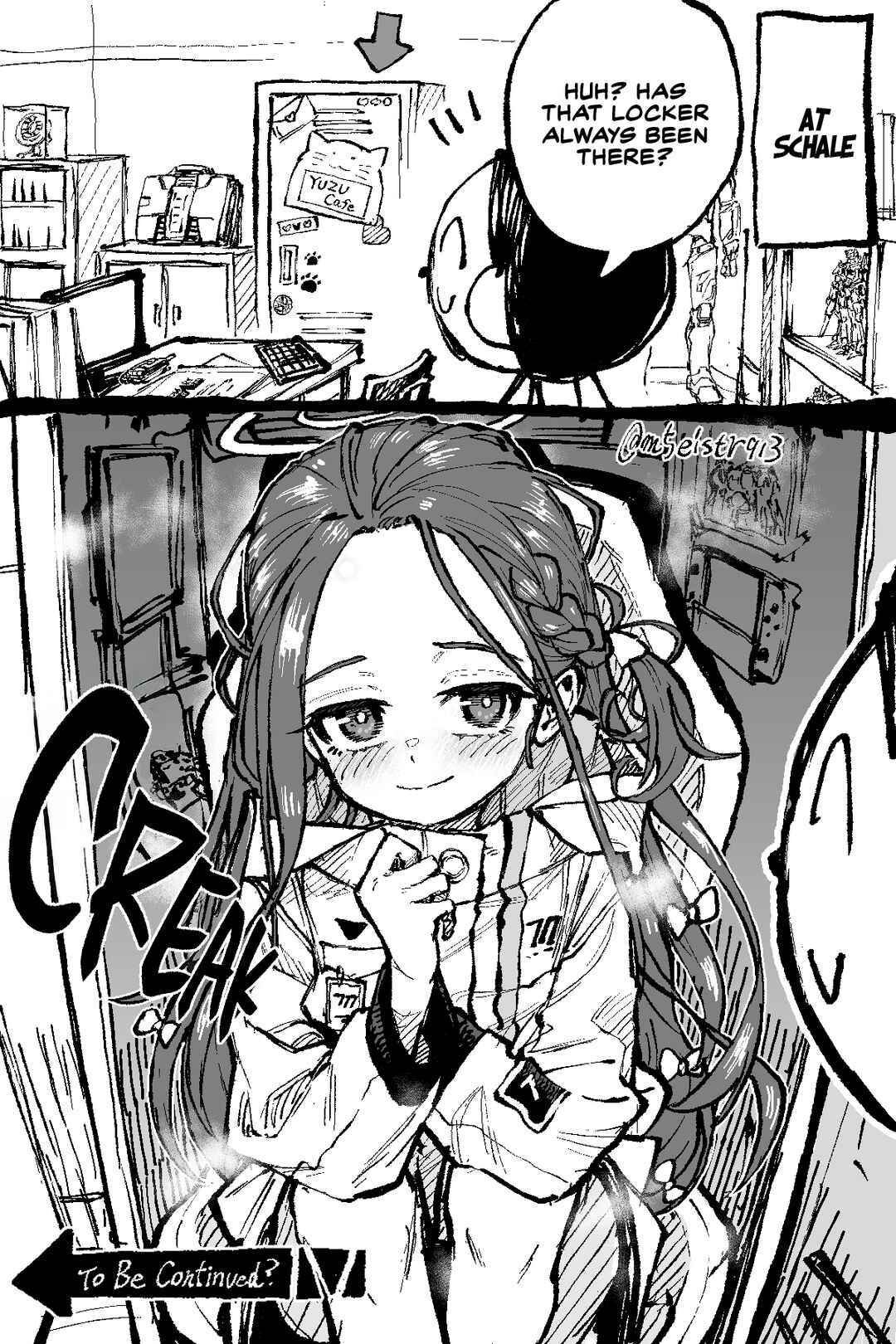 Page 1 Chapter 38 Blue Archive - JAZZs Twitter Content (Doujinshi)