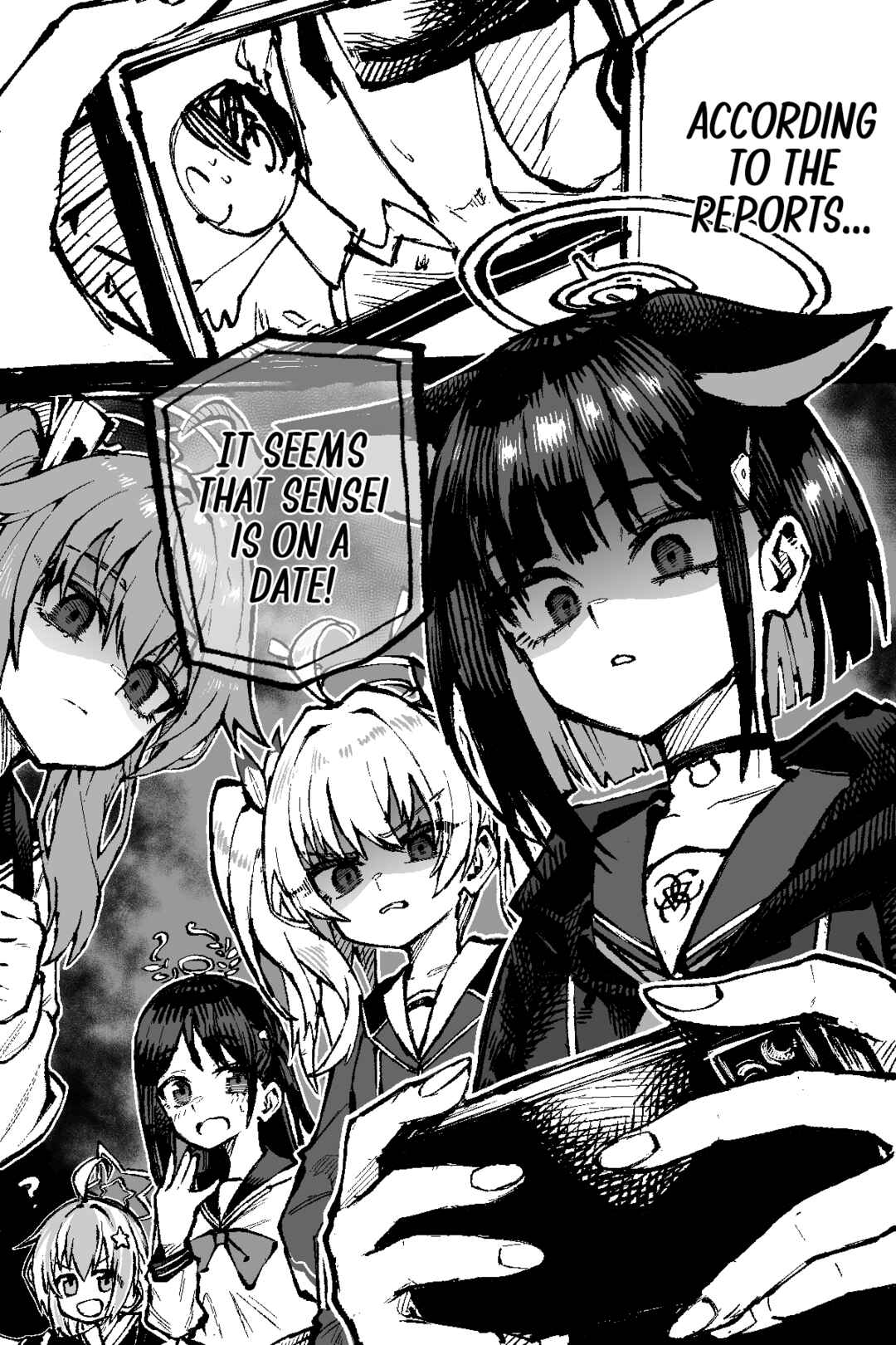 Page 1 Chapter 16 Blue Archive - JAZZs Twitter Content (Doujinshi)