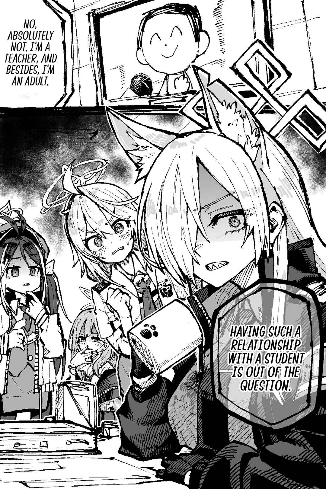 Page 2 Chapter 21 Blue Archive - JAZZs Twitter Content (Doujinshi)