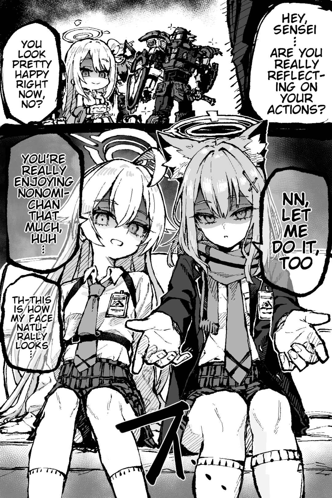Page 1 Chapter 24 Blue Archive - JAZZs Twitter Content (Doujinshi)
