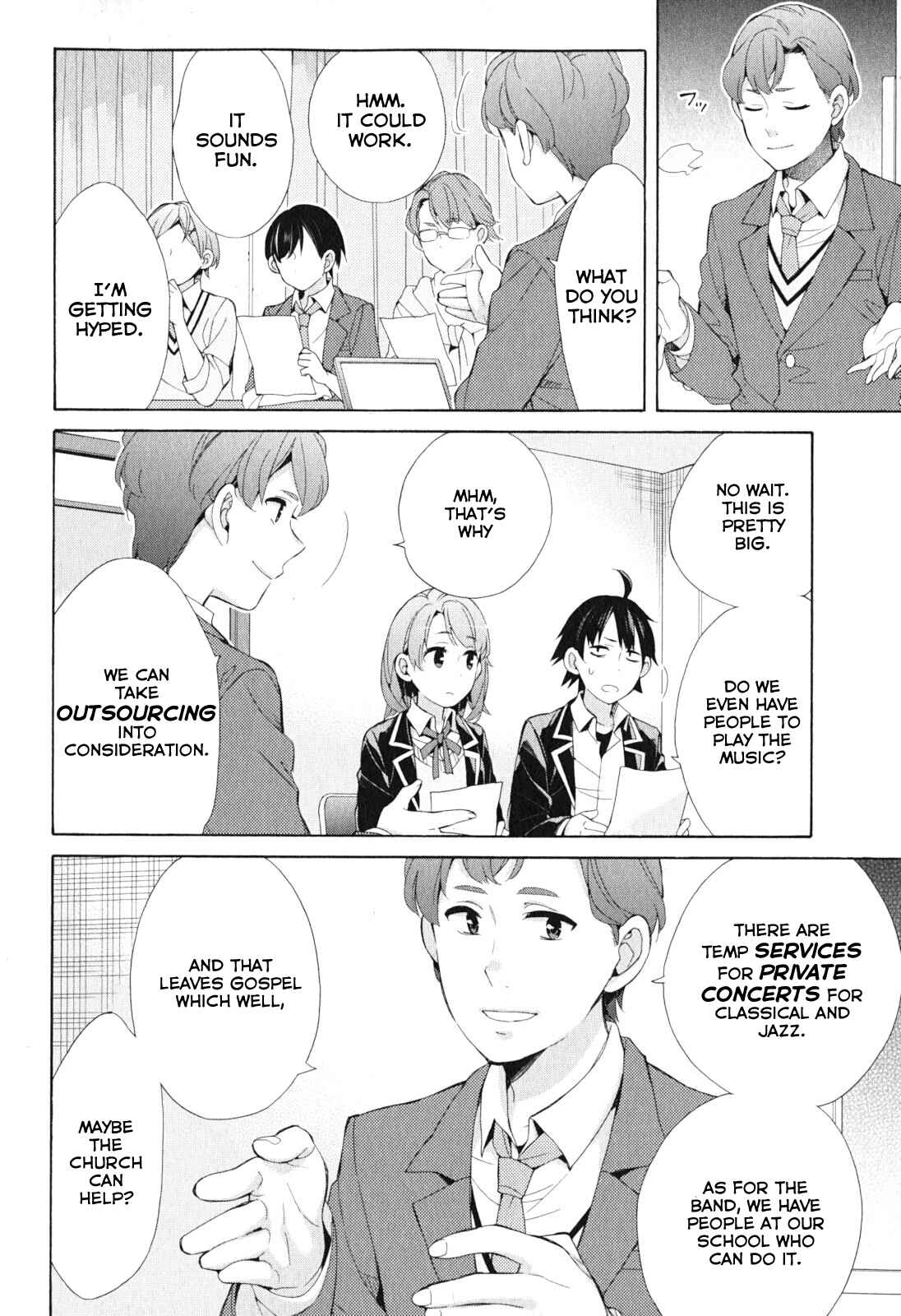 Page 18 Chapter 41 Yahari Ore no Seishun Love Come wa Machigatteiru.: Monologue