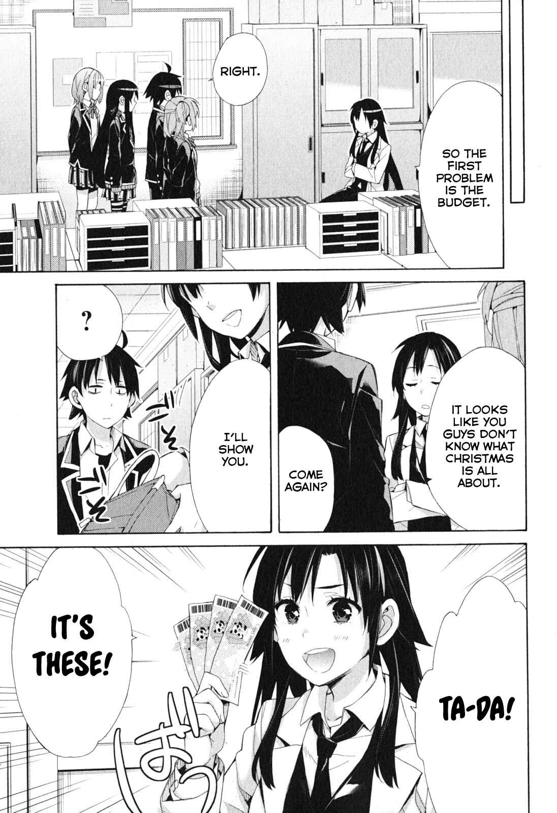 Page 25 Chapter 41 Yahari Ore no Seishun Love Come wa Machigatteiru.: Monologue
