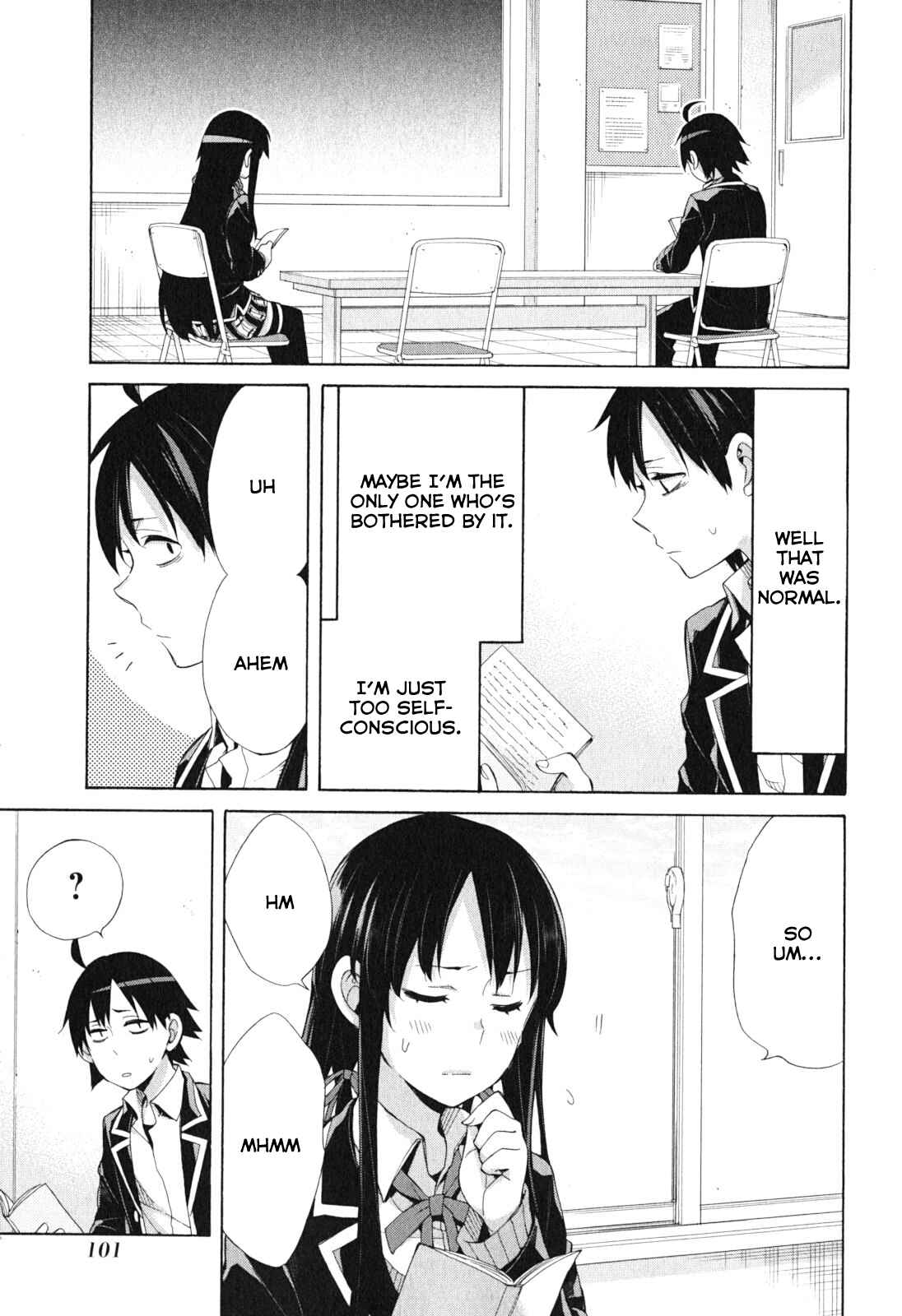 Page 9 Chapter 41 Yahari Ore no Seishun Love Come wa Machigatteiru.: Monologue