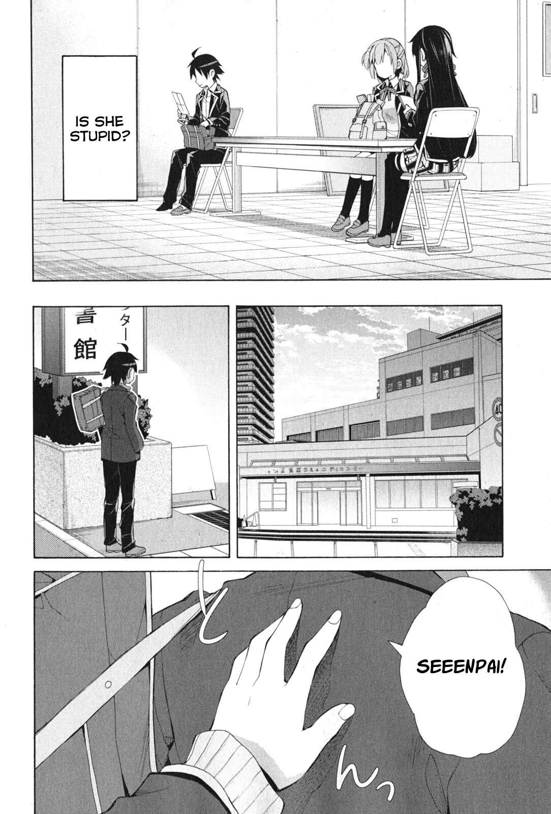Page 18 Chapter 36 Yahari Ore no Seishun Love Come wa Machigatteiru.: Monologue
