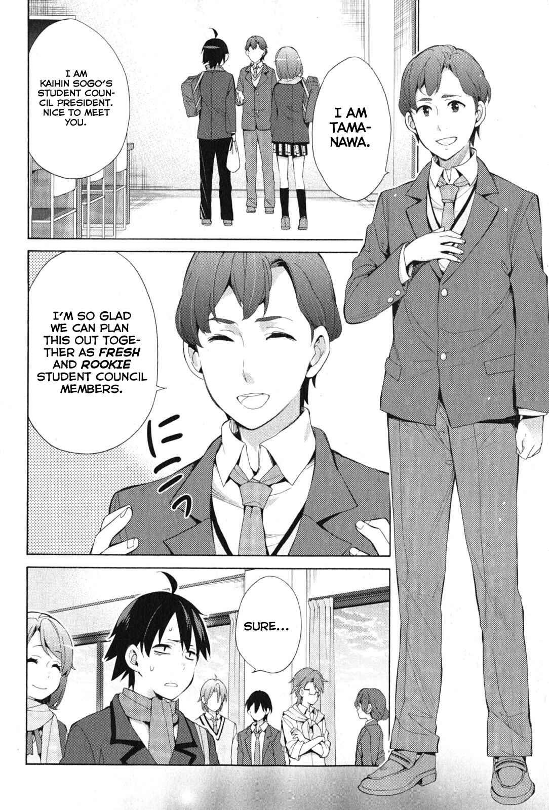 Page 2 Chapter 36 Yahari Ore no Seishun Love Come wa Machigatteiru.: Monologue