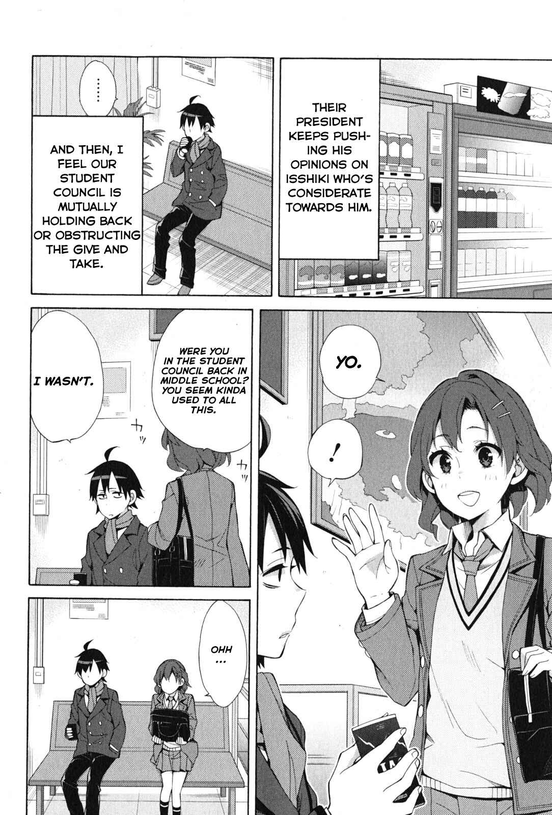 Page 28 Chapter 36 Yahari Ore no Seishun Love Come wa Machigatteiru.: Monologue