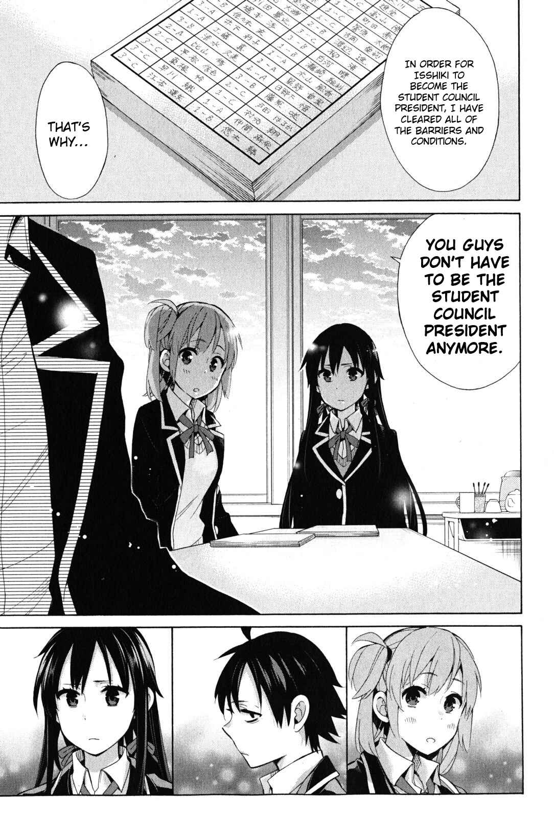 Page 28 Chapter 34 Yahari Ore no Seishun Love Come wa Machigatteiru.: Monologue