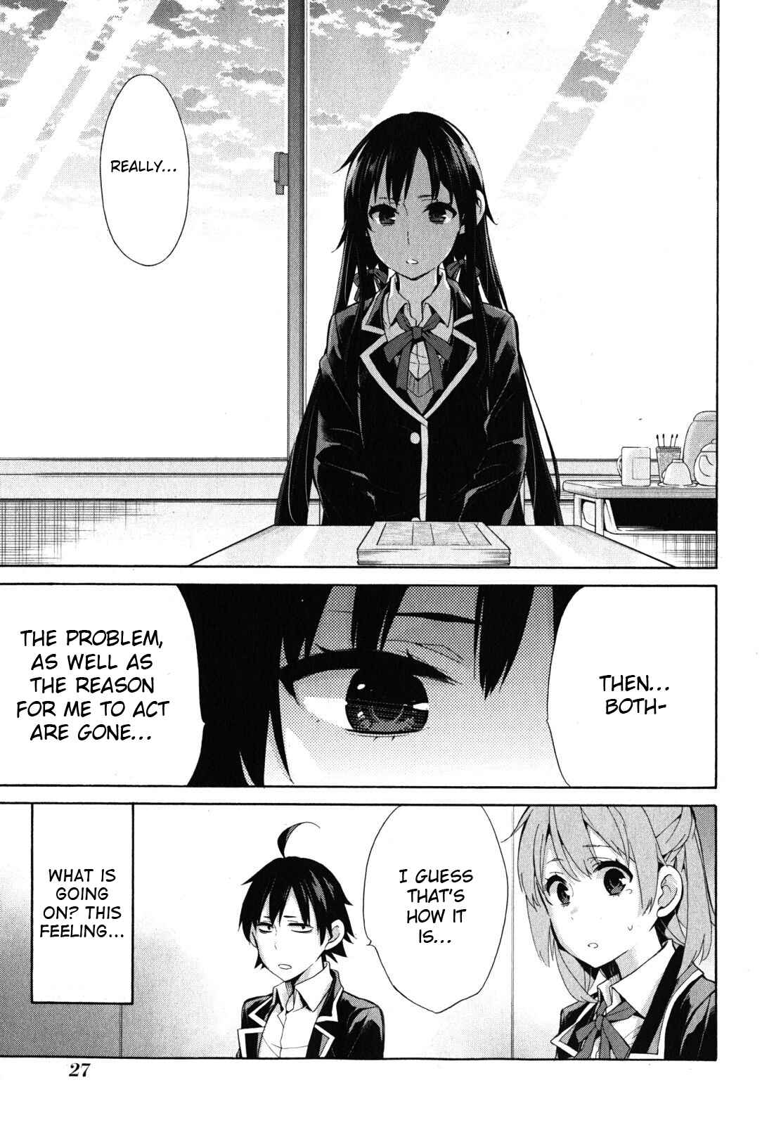 Page 30 Chapter 34 Yahari Ore no Seishun Love Come wa Machigatteiru.: Monologue