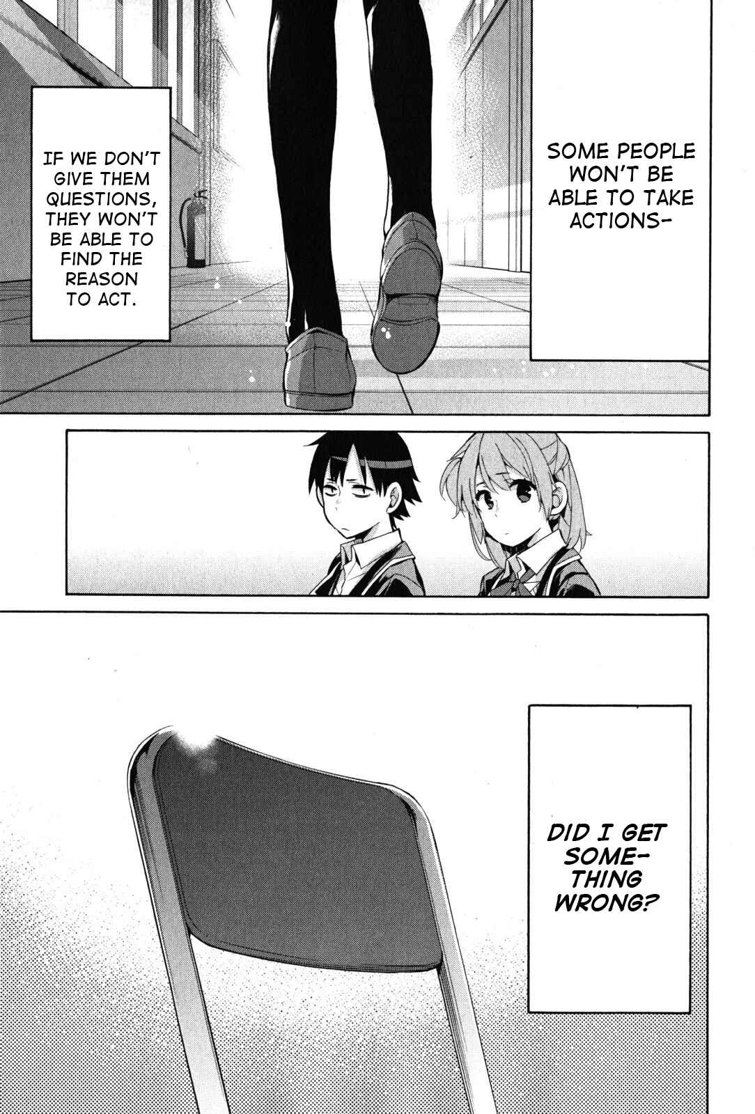 Page 40 Chapter 34 Yahari Ore no Seishun Love Come wa Machigatteiru.: Monologue