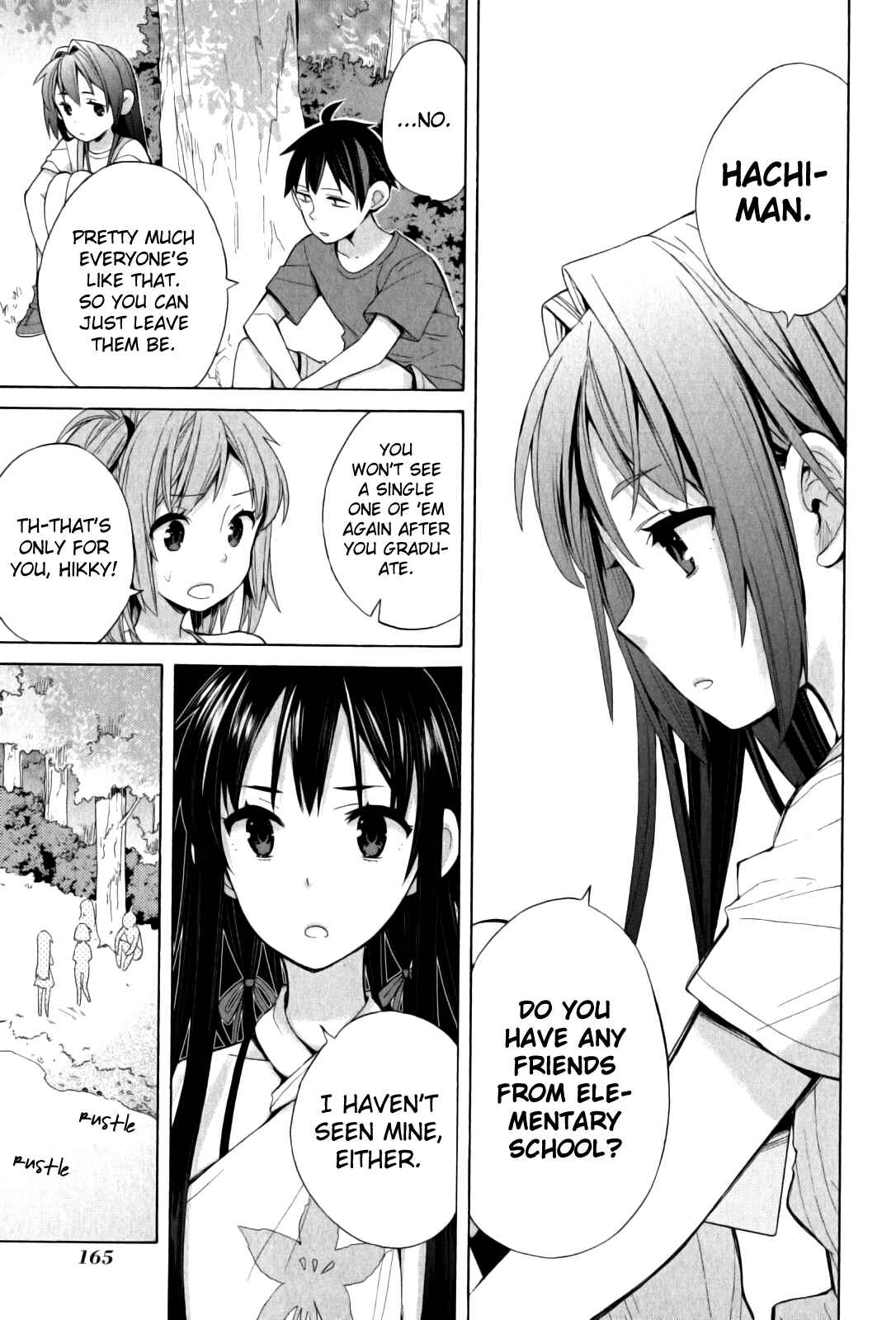 Page 23 Chapter 16 Yahari Ore no Seishun Love Come wa Machigatteiru.: Monologue