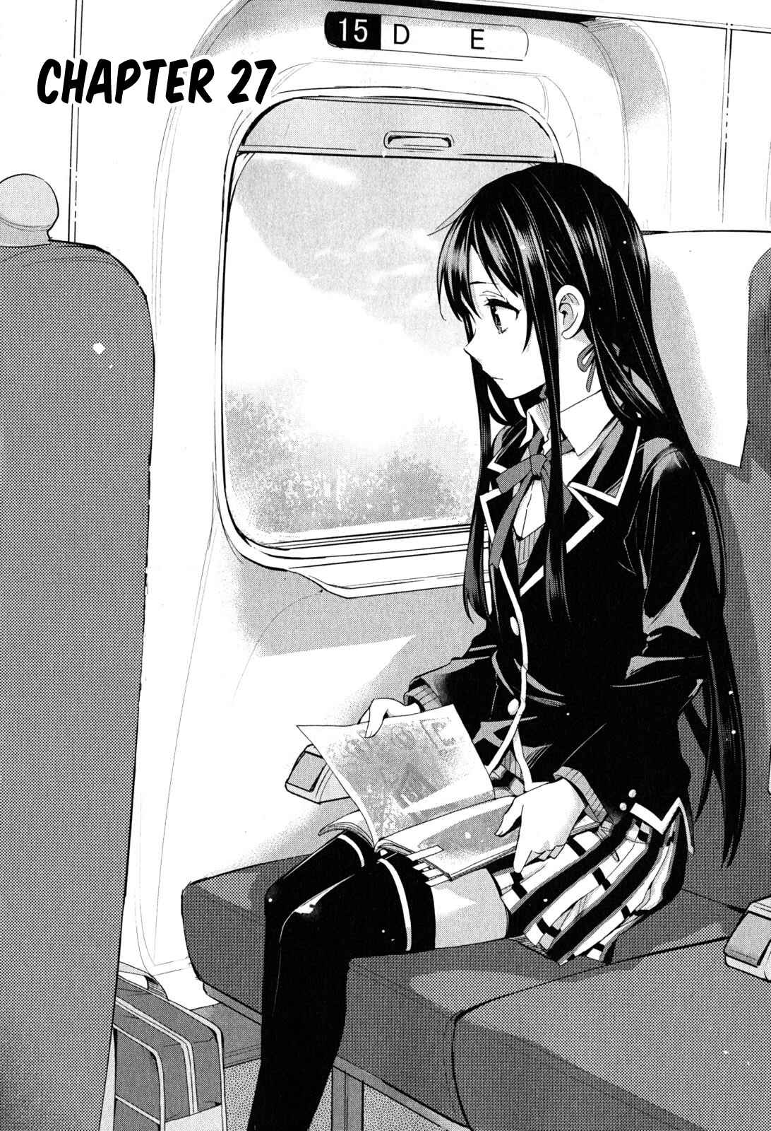 Page 1 Chapter 27 Yahari Ore no Seishun Love Come wa Machigatteiru.: Monologue