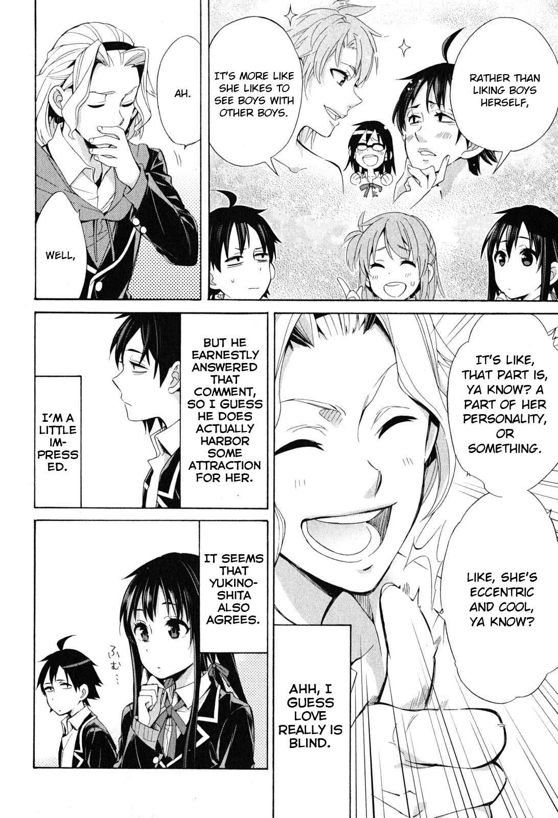 Page 24 Chapter 27 Yahari Ore no Seishun Love Come wa Machigatteiru.: Monologue