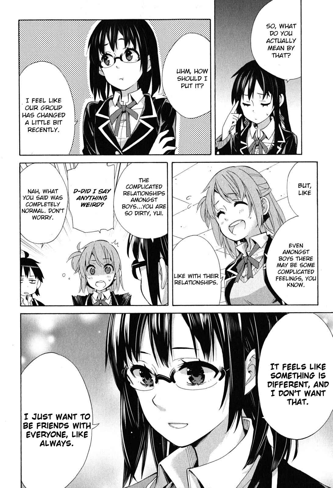 Page 30 Chapter 27 Yahari Ore no Seishun Love Come wa Machigatteiru.: Monologue