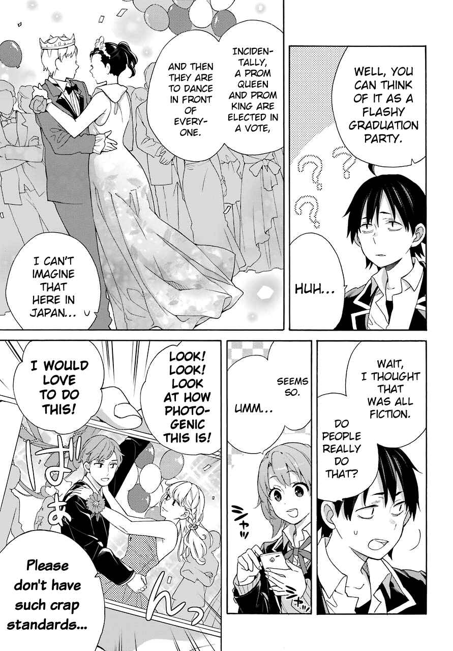 Page 12 Chapter 65 Yahari Ore no Seishun Love Come wa Machigatteiru.: Monologue
