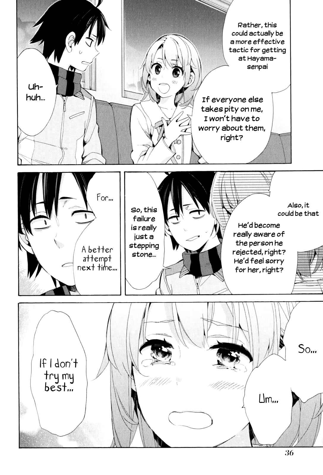 Page 14 Chapter 44 Yahari Ore no Seishun Love Come wa Machigatteiru.: Monologue