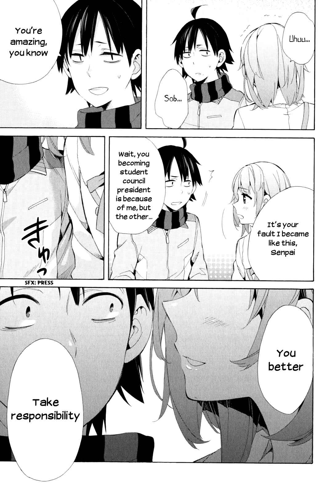 Page 15 Chapter 44 Yahari Ore no Seishun Love Come wa Machigatteiru.: Monologue