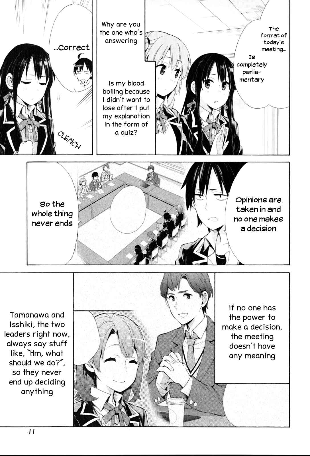 Page 19 Chapter 44 Yahari Ore no Seishun Love Come wa Machigatteiru.: Monologue