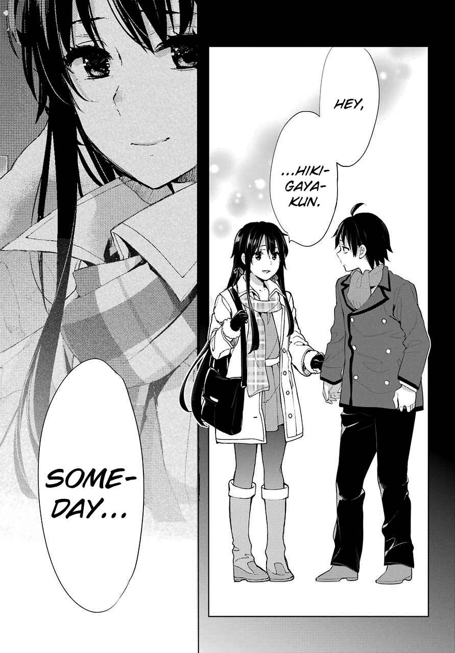 Page 25 Chapter 74 Yahari Ore no Seishun Love Come wa Machigatteiru.: Monologue