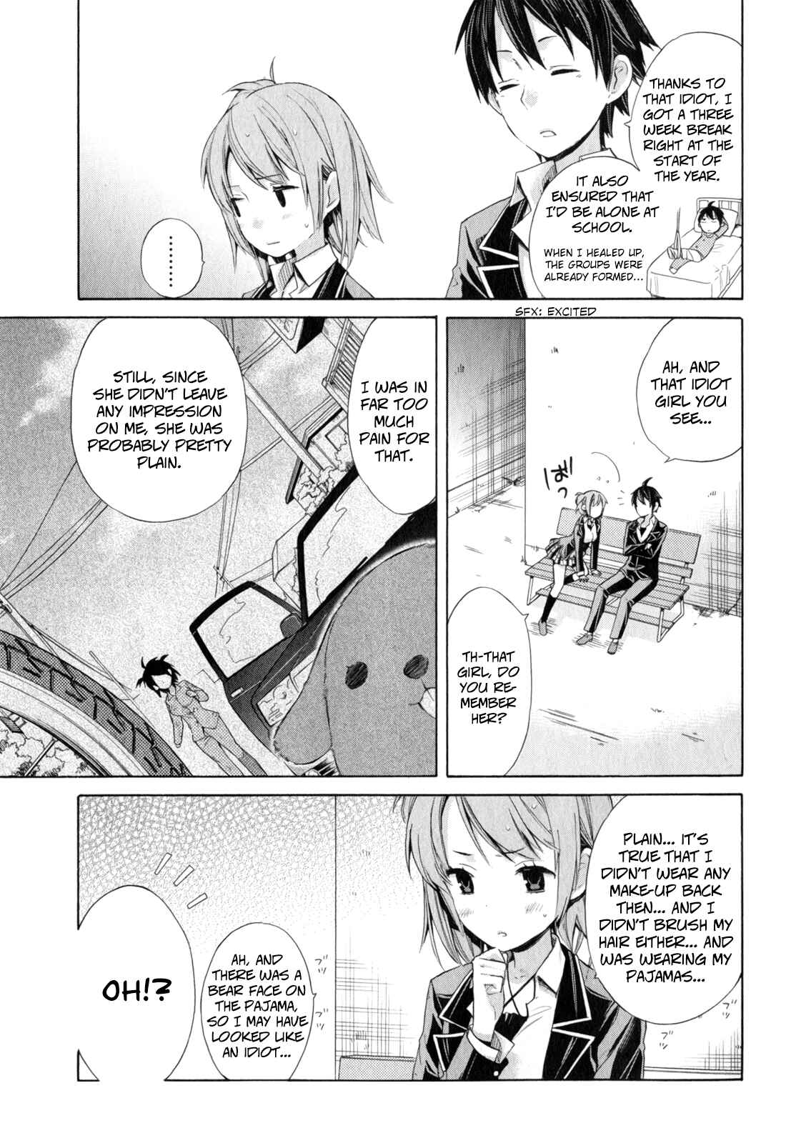 Page 13 Chapter 5 Yahari Ore no Seishun Love Come wa Machigatteiru.: Monologue
