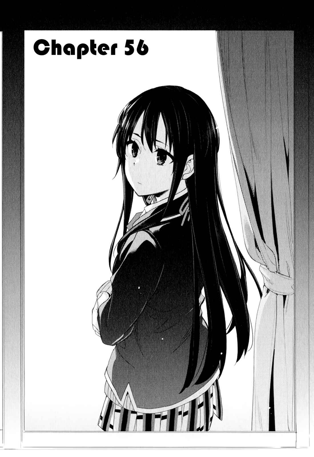 Page 1 Chapter 56 Yahari Ore no Seishun Love Come wa Machigatteiru.: Monologue