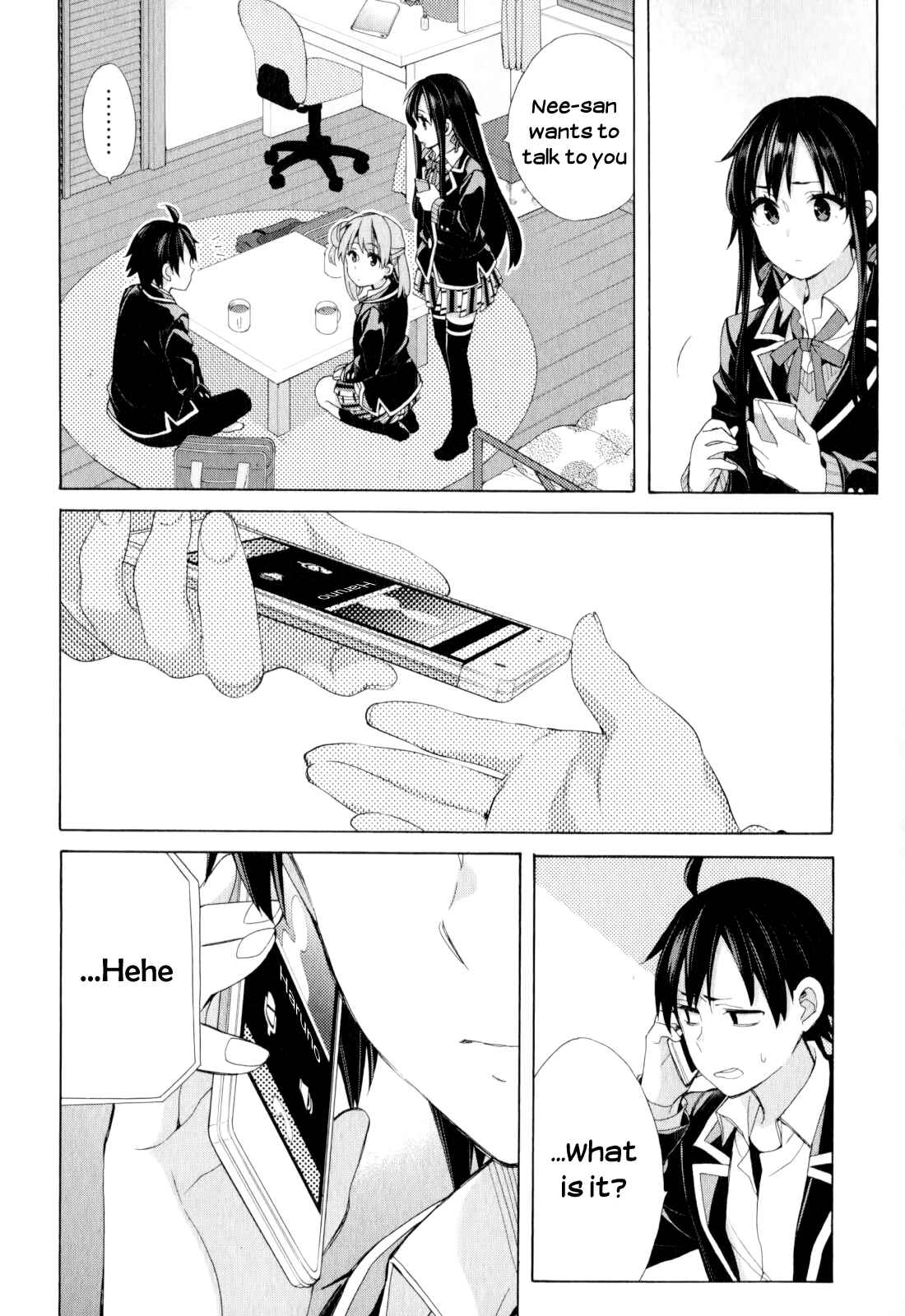Page 28 Chapter 56 Yahari Ore no Seishun Love Come wa Machigatteiru.: Monologue
