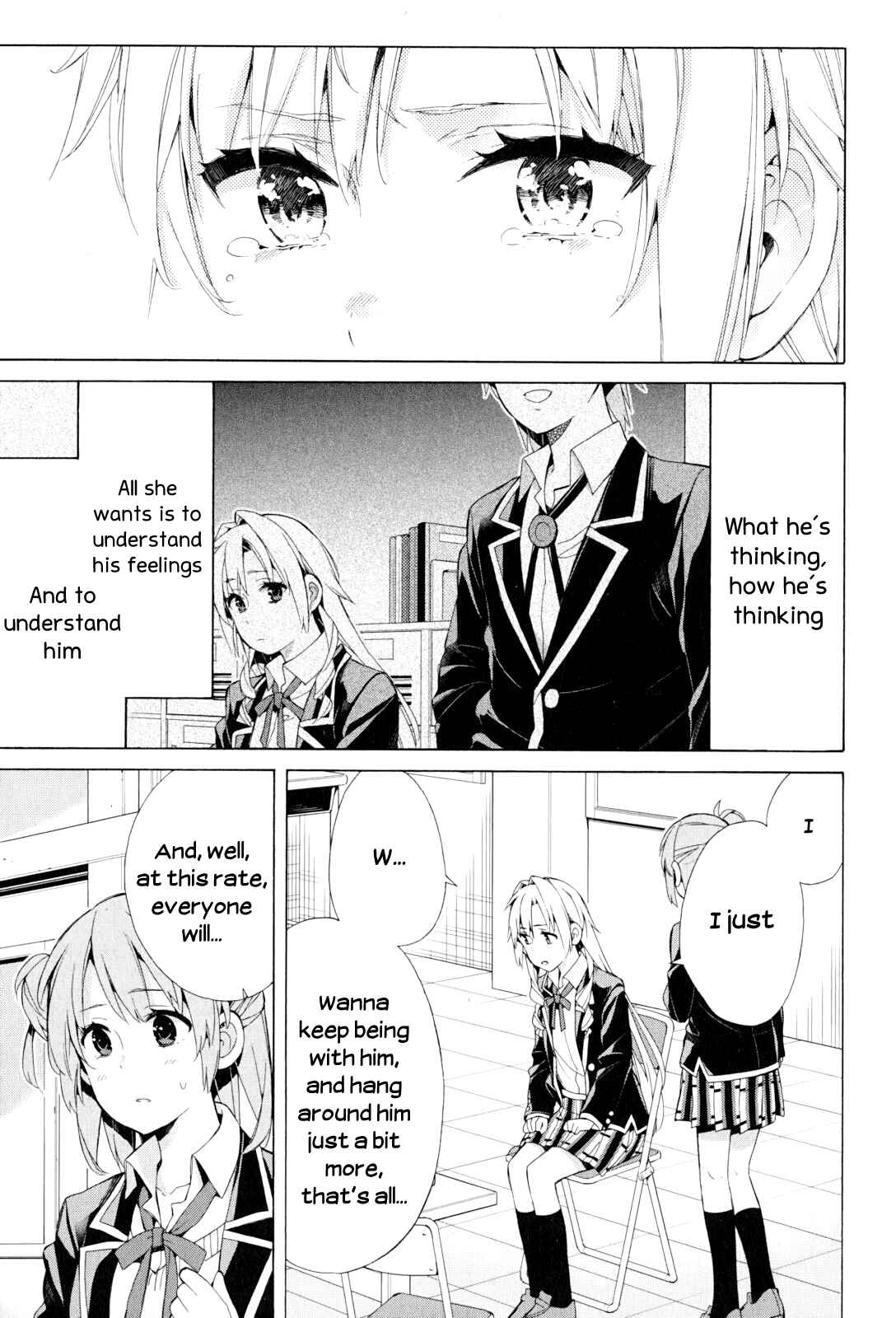 Page 23 Chapter 48 Yahari Ore no Seishun Love Come wa Machigatteiru.: Monologue
