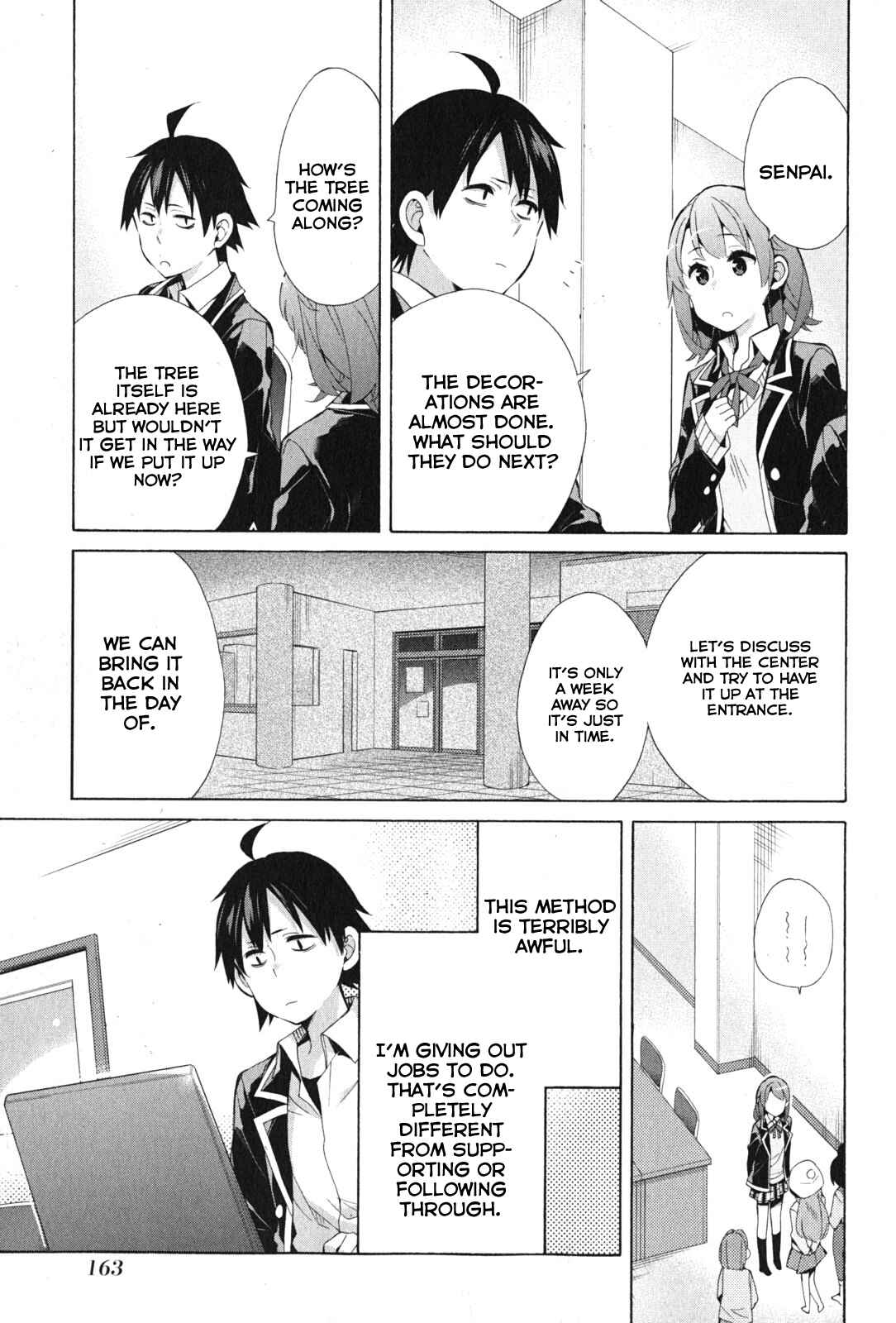 Page 34 Chapter 37 Yahari Ore no Seishun Love Come wa Machigatteiru.: Monologue