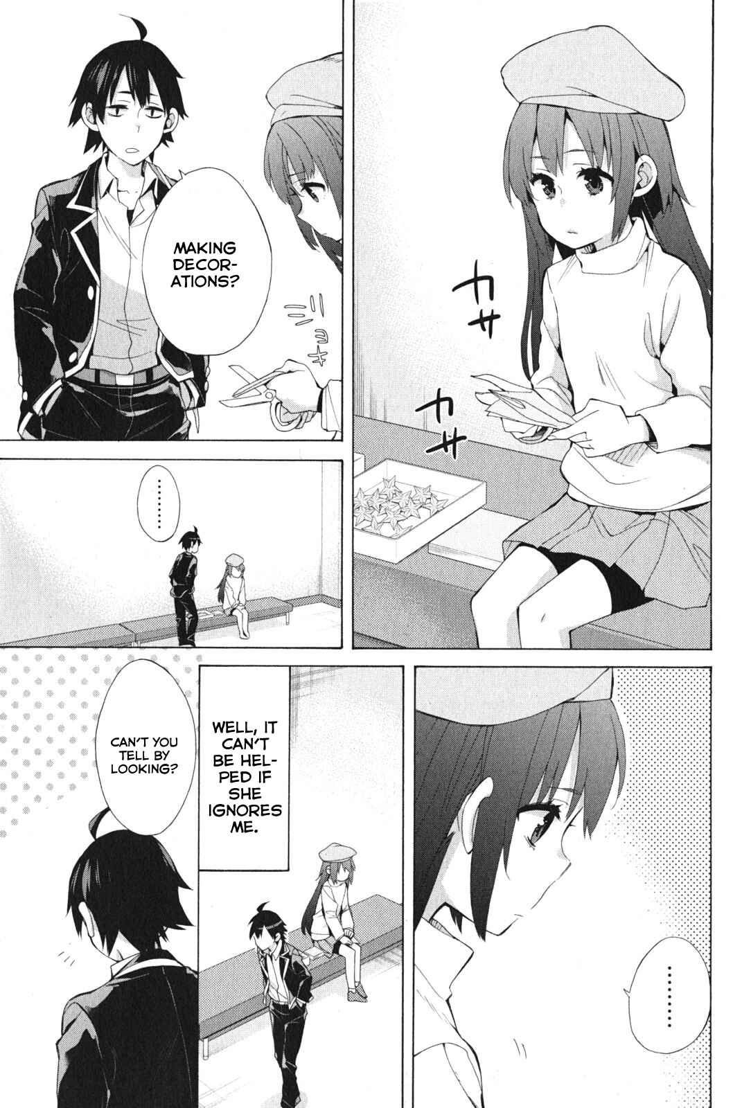 Page 38 Chapter 37 Yahari Ore no Seishun Love Come wa Machigatteiru.: Monologue
