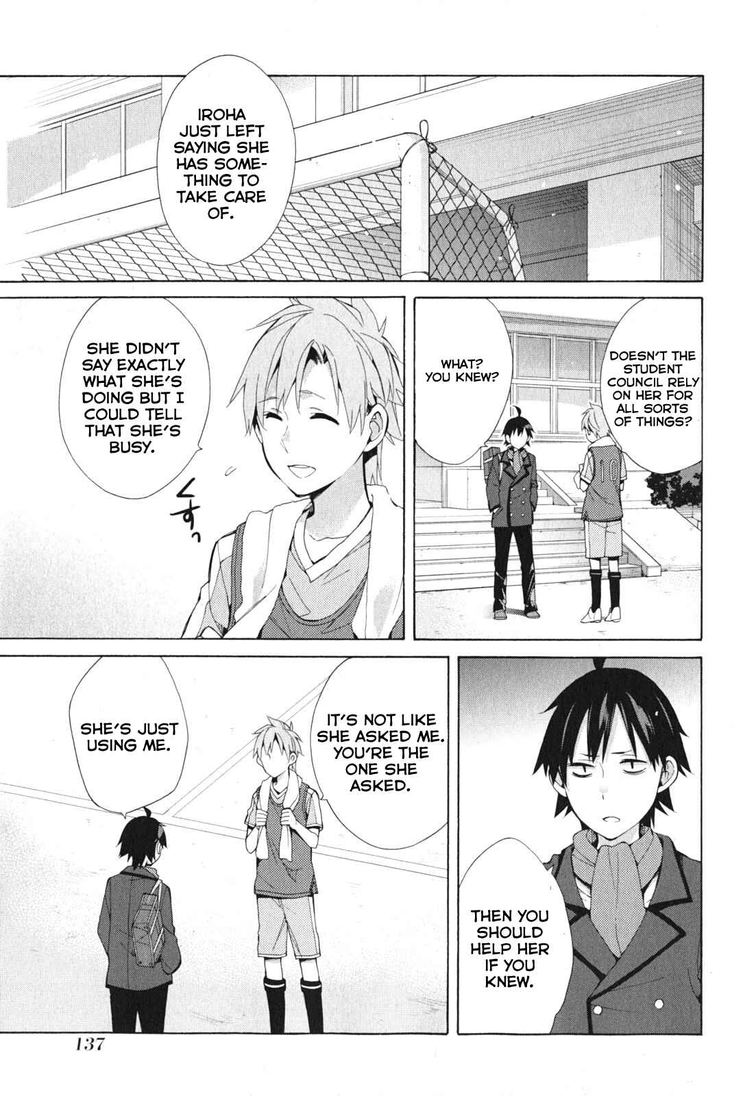 Page 8 Chapter 37 Yahari Ore no Seishun Love Come wa Machigatteiru.: Monologue