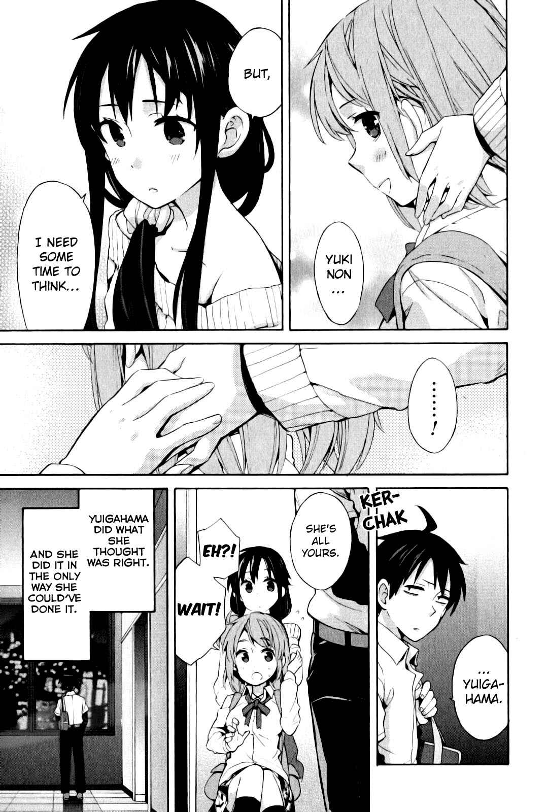 Page 19 Chapter 23 Yahari Ore no Seishun Love Come wa Machigatteiru.: Monologue