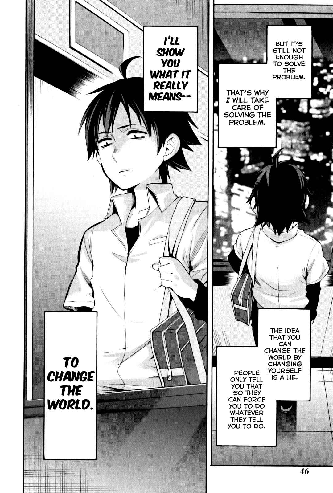 Page 20 Chapter 23 Yahari Ore no Seishun Love Come wa Machigatteiru.: Monologue