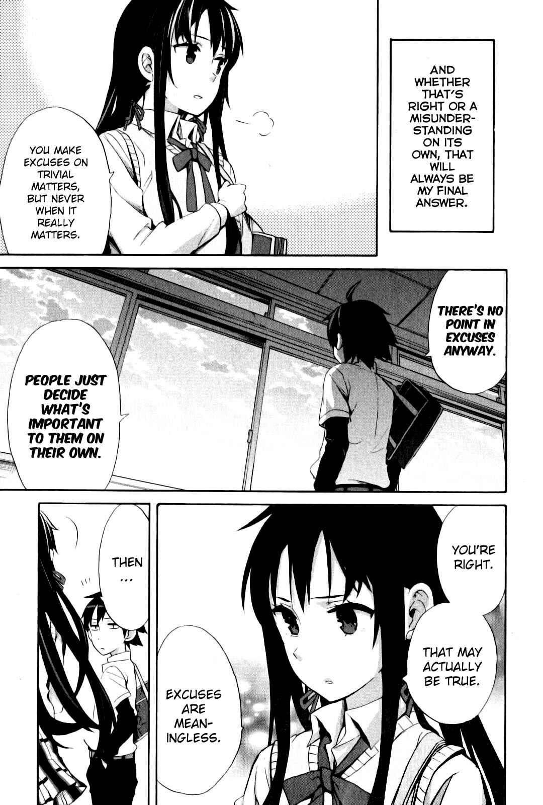 Page 33 Chapter 23 Yahari Ore no Seishun Love Come wa Machigatteiru.: Monologue