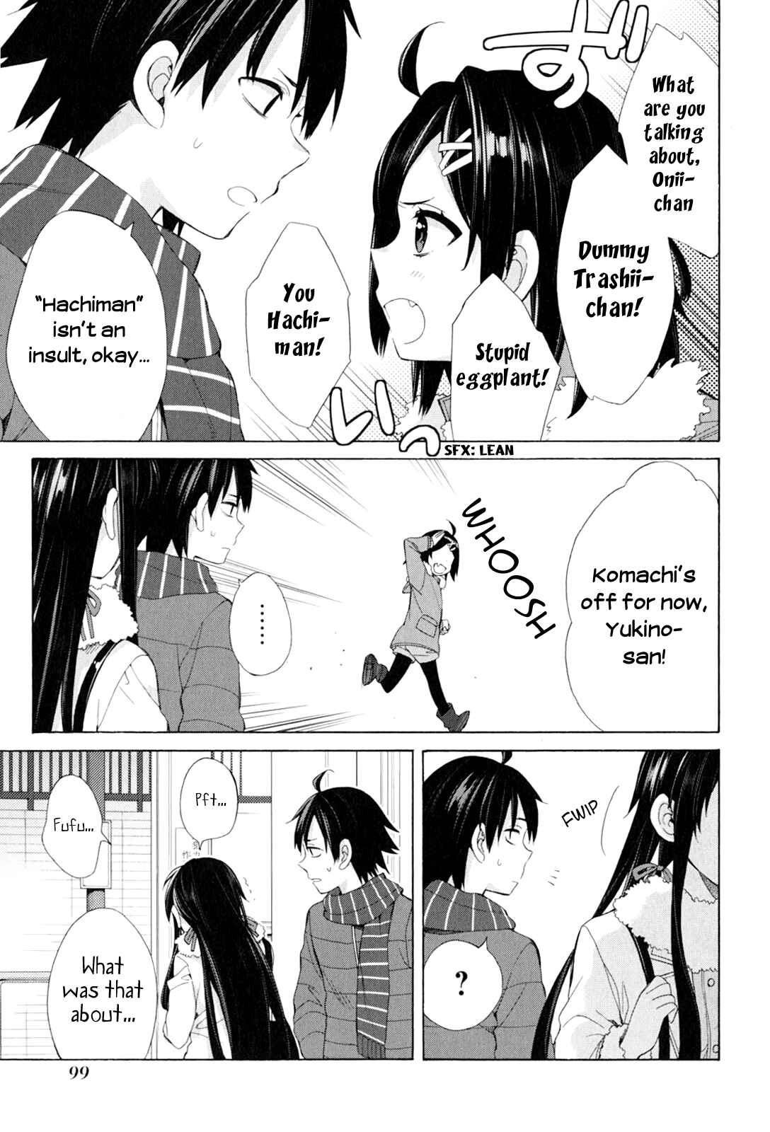 Page 11 Chapter 46 Yahari Ore no Seishun Love Come wa Machigatteiru.: Monologue