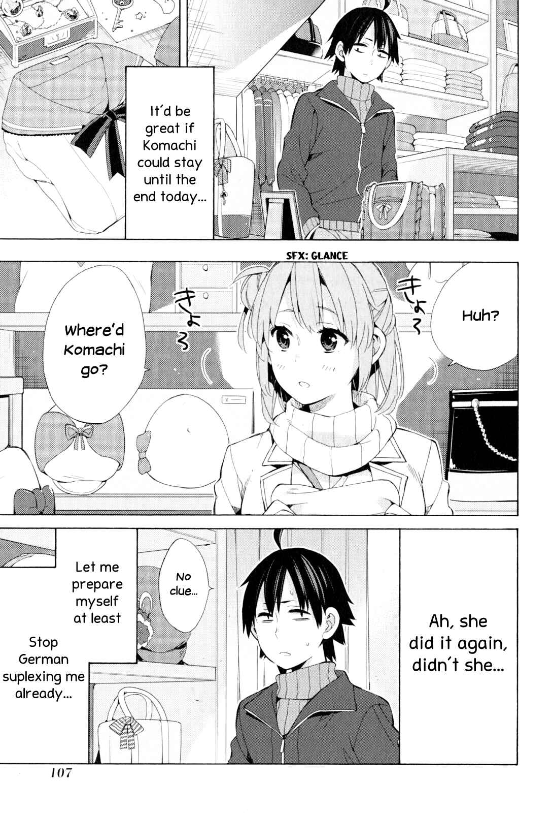 Page 19 Chapter 46 Yahari Ore no Seishun Love Come wa Machigatteiru.: Monologue