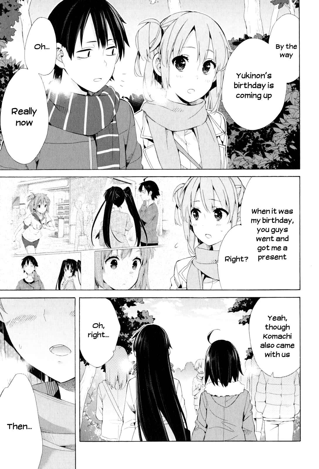 Page 5 Chapter 46 Yahari Ore no Seishun Love Come wa Machigatteiru.: Monologue