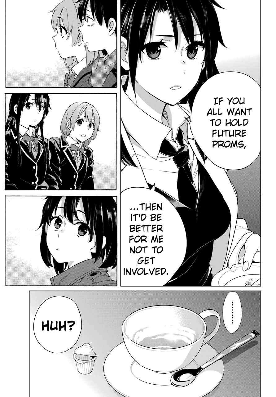 Page 29 Chapter 72 Yahari Ore no Seishun Love Come wa Machigatteiru.: Monologue