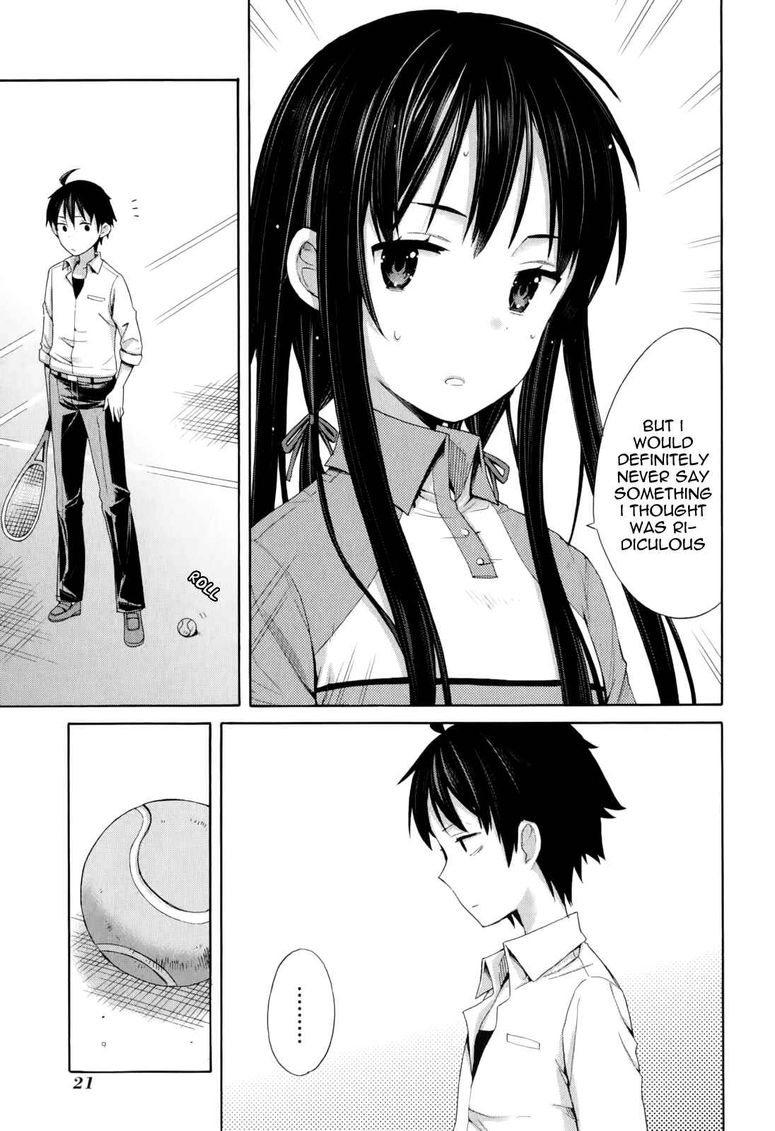 Page 21 Chapter 7 Yahari Ore no Seishun Love Come wa Machigatteiru.: Monologue