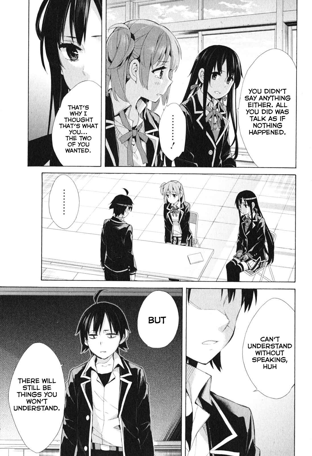 Page 19 Chapter 40 Yahari Ore no Seishun Love Come wa Machigatteiru.: Monologue