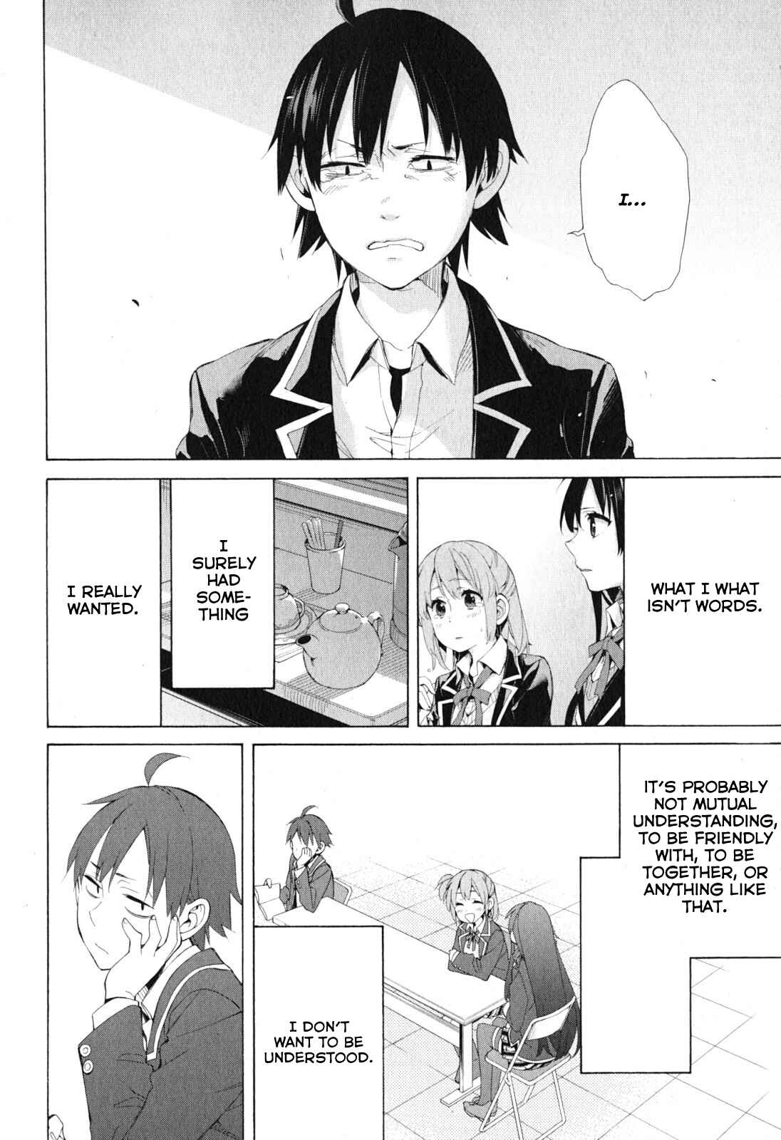 Page 22 Chapter 40 Yahari Ore no Seishun Love Come wa Machigatteiru.: Monologue