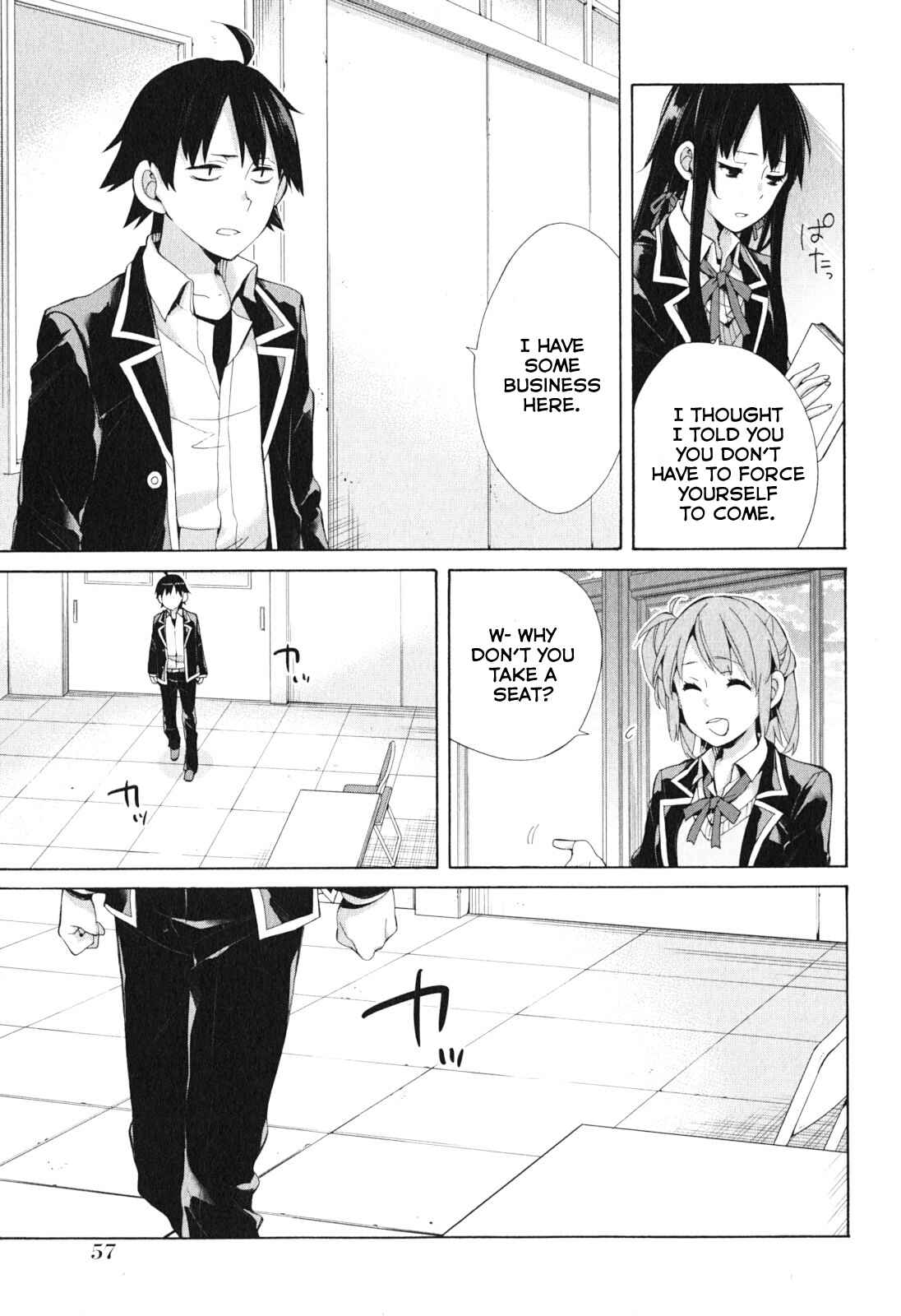 Page 9 Chapter 40 Yahari Ore no Seishun Love Come wa Machigatteiru.: Monologue