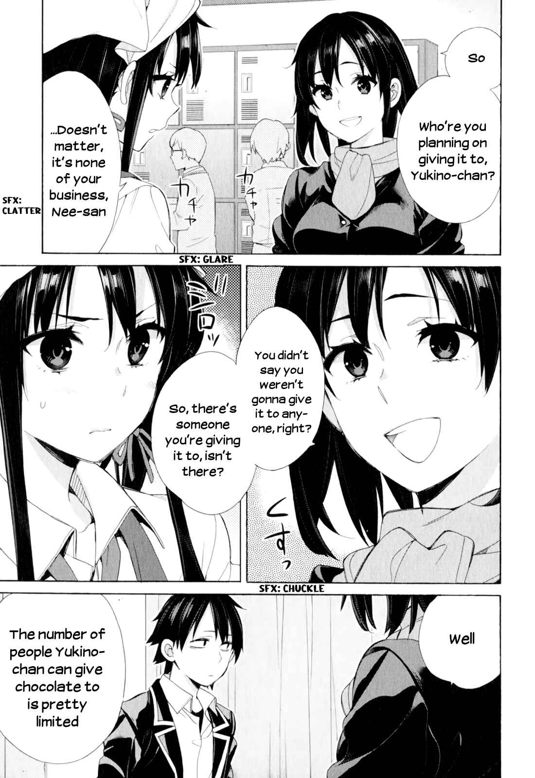 Page 15 Chapter 54 Yahari Ore no Seishun Love Come wa Machigatteiru.: Monologue
