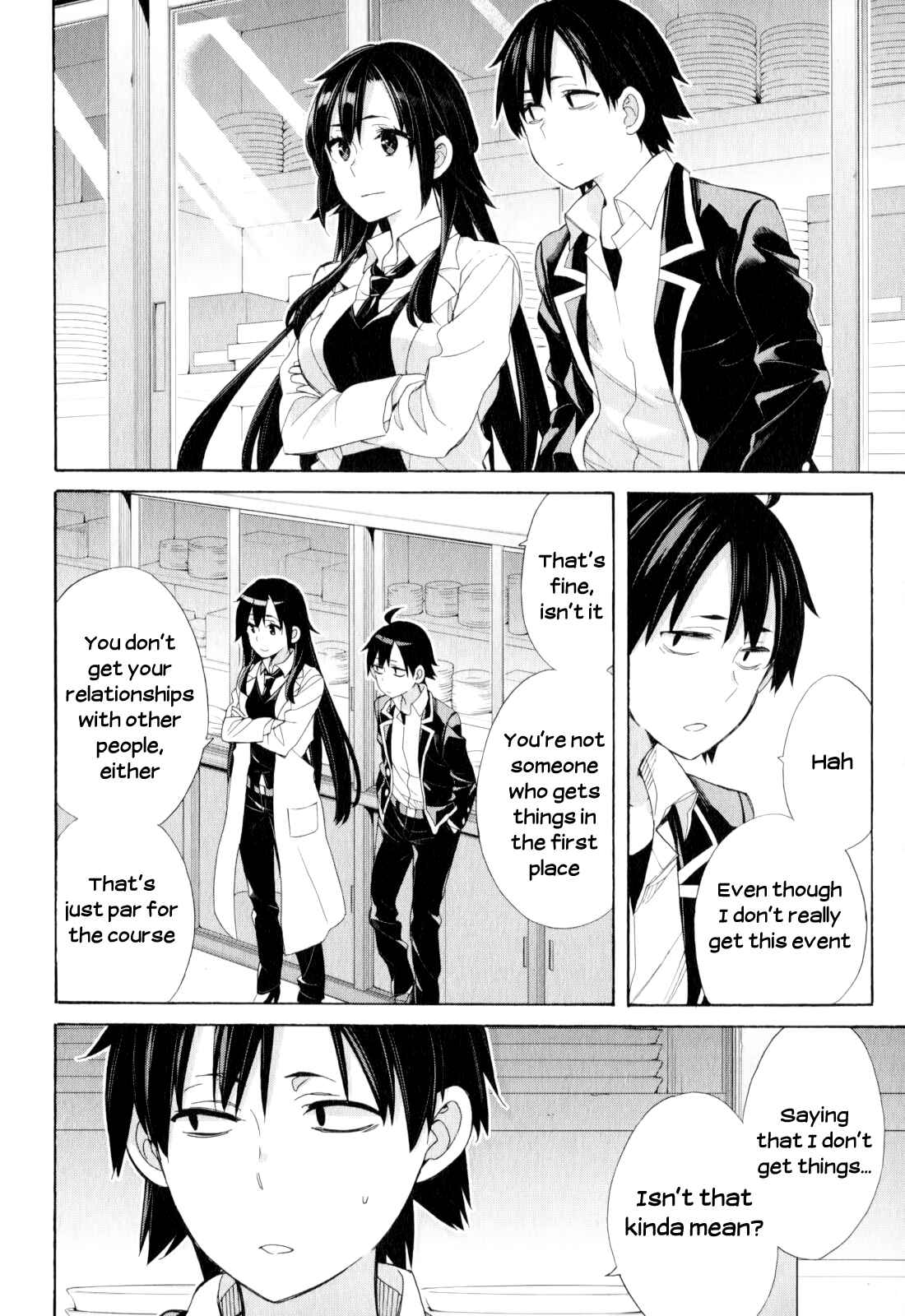 Page 28 Chapter 54 Yahari Ore no Seishun Love Come wa Machigatteiru.: Monologue