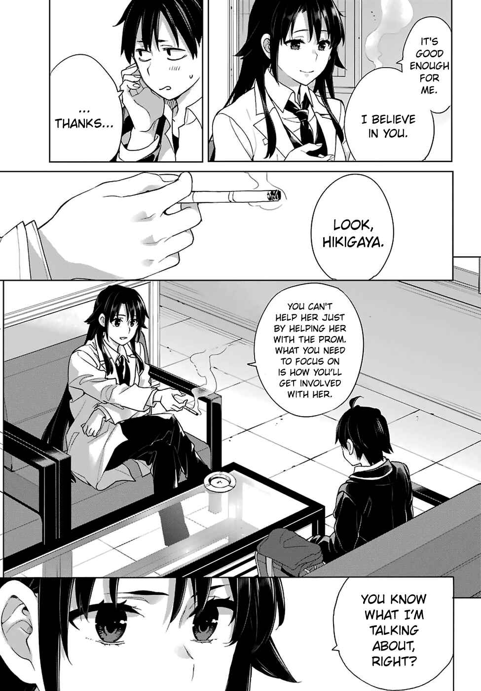 Page 13 Chapter 76 Yahari Ore no Seishun Love Come wa Machigatteiru.: Monologue