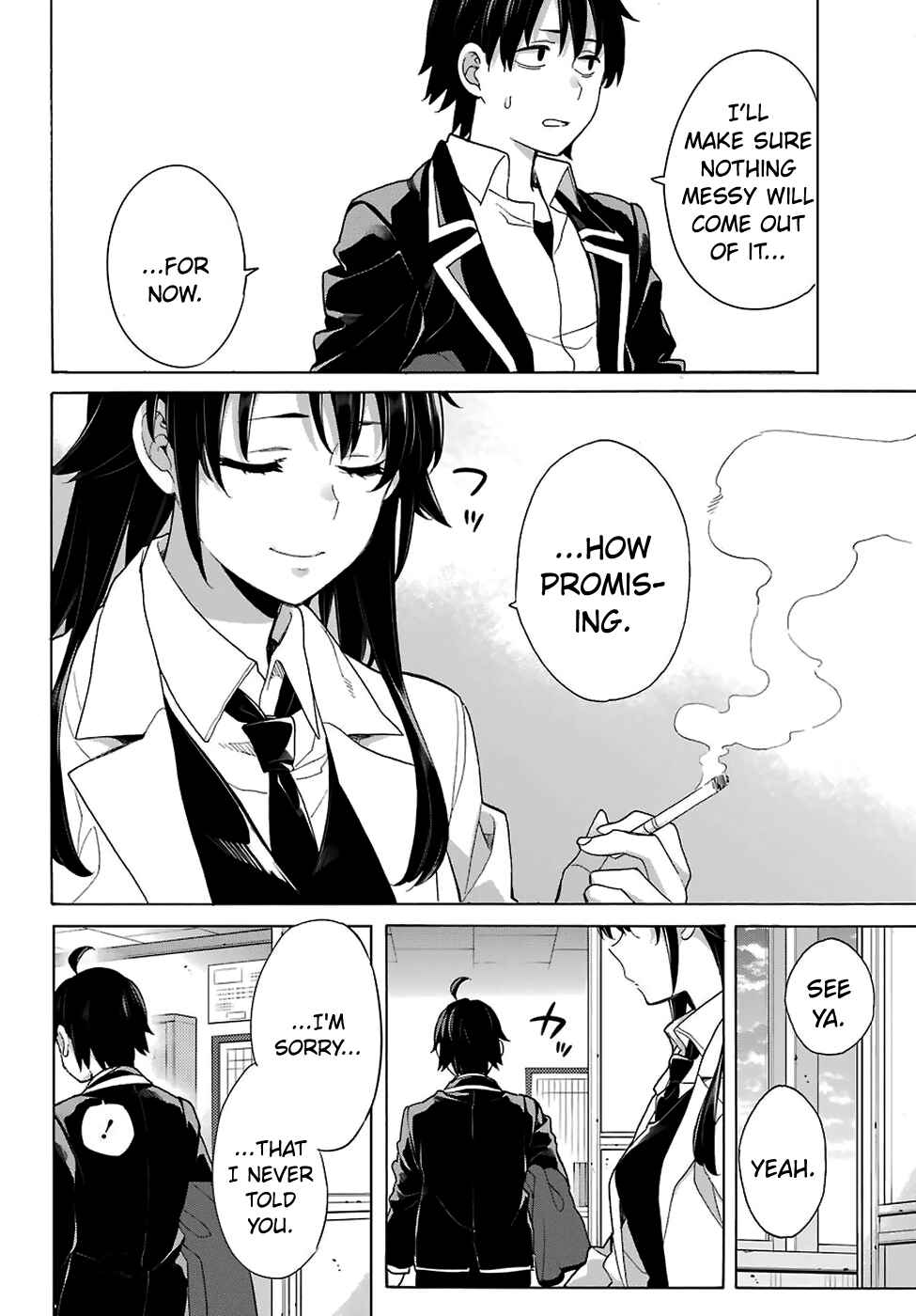 Page 22 Chapter 76 Yahari Ore no Seishun Love Come wa Machigatteiru.: Monologue