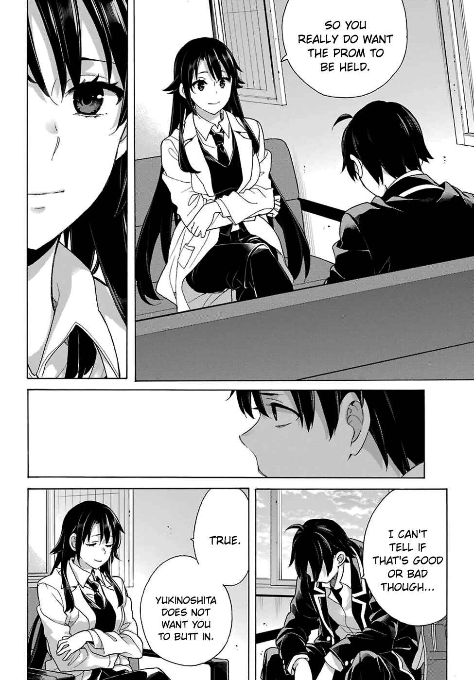 Page 4 Chapter 76 Yahari Ore no Seishun Love Come wa Machigatteiru.: Monologue