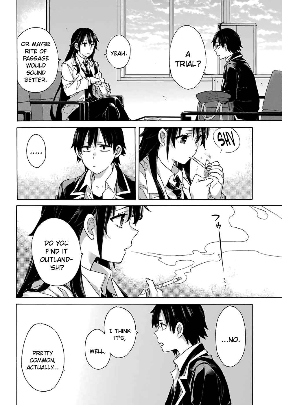 Page 8 Chapter 76 Yahari Ore no Seishun Love Come wa Machigatteiru.: Monologue