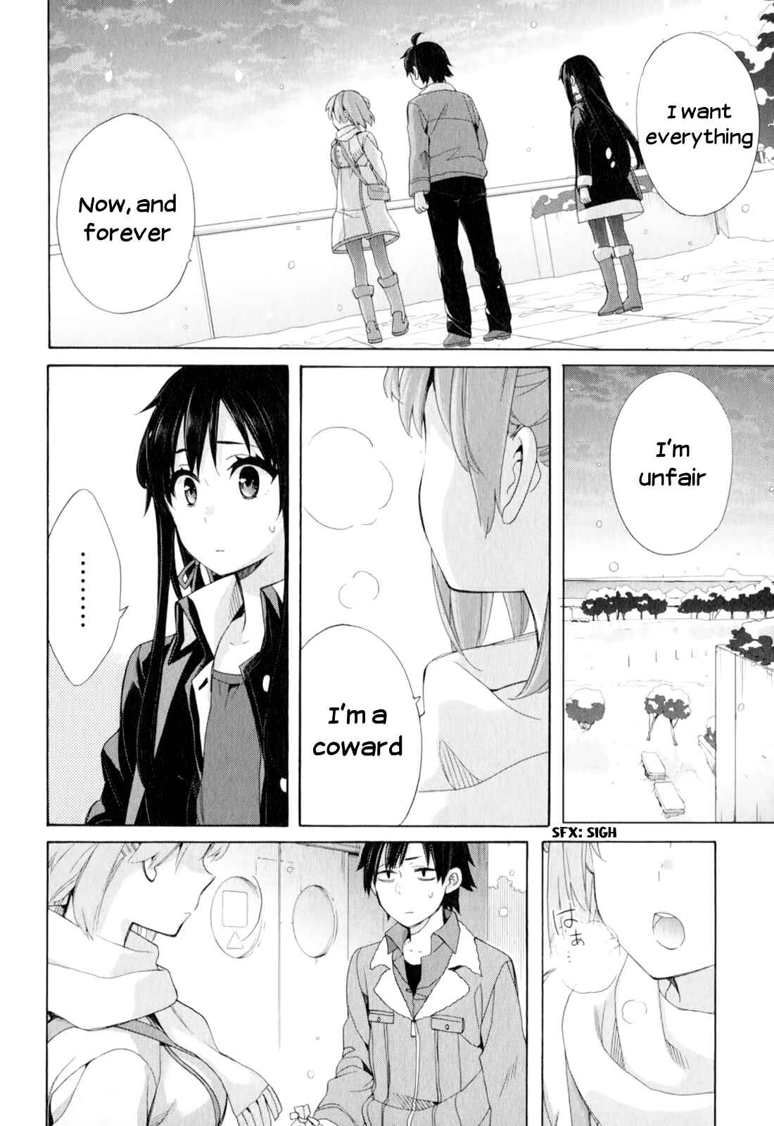 Page 10 Chapter 59 Yahari Ore no Seishun Love Come wa Machigatteiru.: Monologue