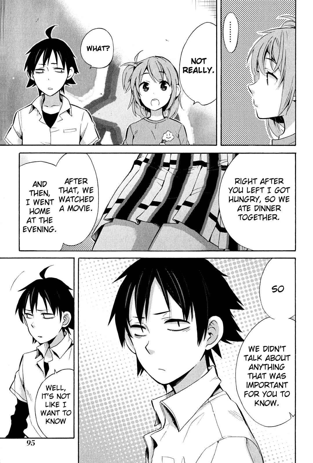 Page 29 Chapter 24 Yahari Ore no Seishun Love Come wa Machigatteiru.: Monologue