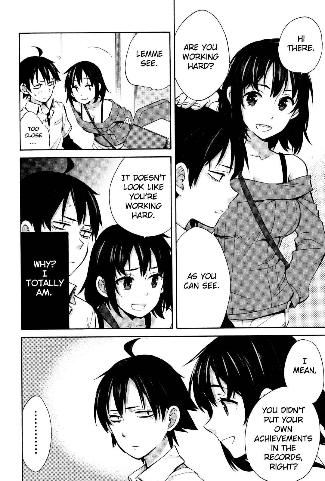 Page 6 Chapter 24 Yahari Ore no Seishun Love Come wa Machigatteiru.: Monologue